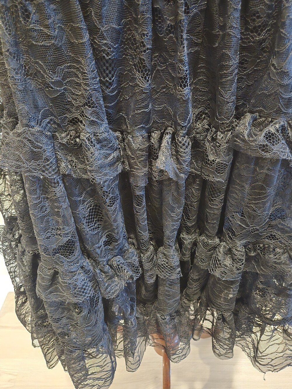 Torrid Babydoll Lace Mini Dress, Size 0X - Picture 5 of 10